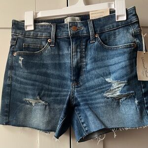 Universal Thread High Rise Blue Jean Shorts